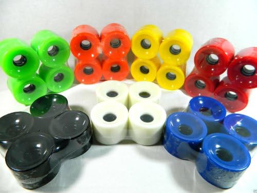 BigBoy 60mm 65mm 70mm 76mm Solid Gel Color Longboard Wheels