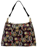 51NnPkDSnOL._SL160_ - Black Multi Color Circle Hobo Shoulder Handbag Bag Purse - celebrity-purses-savings