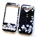 HTC G1 Google Phone (T-Mobile) Snap On Protector Hard Case Image Cover "Midnight Flowers" Design