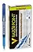 Pilot V Razor Point Liquid Ink Markers, Extra Fine Point, Blue Ink, 12-Pack (11021)