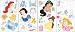 Princess Original Self-Stick Wall Appliques