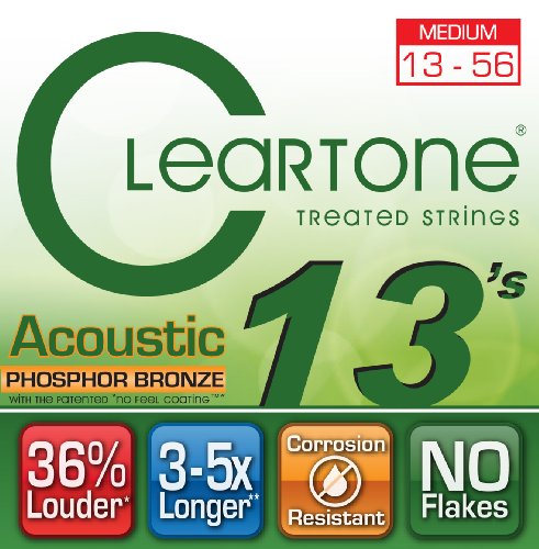 Cleartone Acoustic.013-.056 Medium Strings