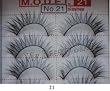 Model 21 False Eyelashes 10 Pairs (choose from set of 20, 21, 22, 24, 25, 26)