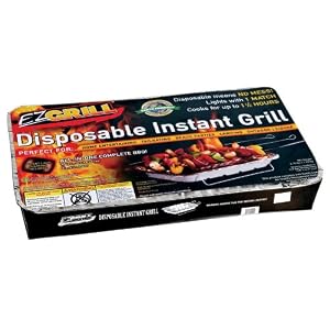 EZ Grill 2531 Portable Disposable Barbeque, Party Size by 
