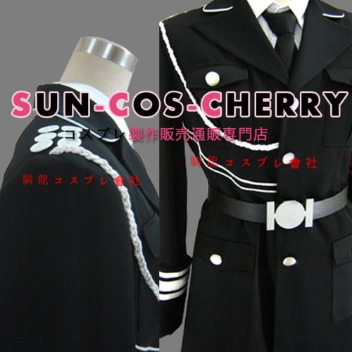 コスプレ衣装 V-087 咎狗の血 シキ 軍服 男性Mサイズ