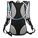 Hydration Pack with 2L Backpack Water Bladder for Hiking Running Biking Color Blue