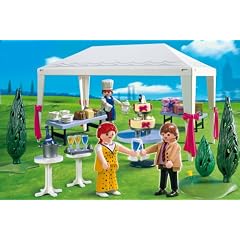 PLAYMOBIL� 4308 - Hochzeitsg�ste im Partyzelt