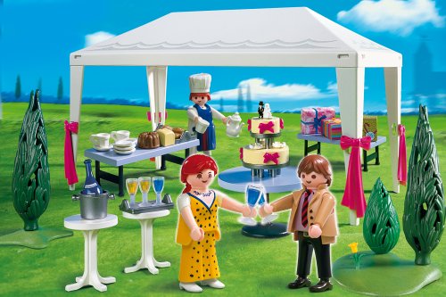 PLAYMOBIL® 4308 - Hochzeitsgäste im Partyzelt PLAYMOBIL® 4308 - Hochzeitsgäste im Partyzelt