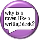 Alice in Wonderland Quote Pinback Button 1.25