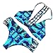 Baby Box Brazilian Vintage Triangle Swimwear Bikini Bandeau Push Up Bra