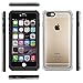 iPhone 6 Plus Waterproof Case,Eonfine iPhone 6s Plus Case Clear Protective Case IP68 Certified With Touch ID Built-in Screen Protector Heavy Duty Shockproof Case Skin for iPhone 6/6s Plus Black