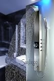 Edelstahl Duschpaneel Duschs�ule Wasserfall Regendusche von Sanlingo
