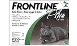 Frontline Plus for Cats 0-23lbs 3 Pack