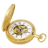 Charles-Hubert, Paris Gold-Plated Mechanical Pocket Watch