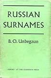 Russian surnames