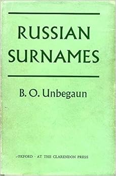 surnames russian amazon