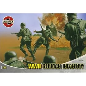 Airfix A01705 WWII German Infantry 1:72 Scale Military Series 1 Figures