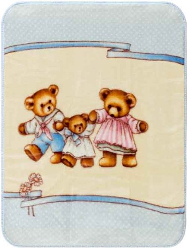bocasa by biederlack 242060 biederlackborbo 40589 De Luxe Kids B&auml;rchen blau circa 75 x 100 cm 100% Polyester