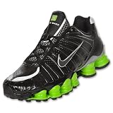 NIKE Shox TLX Men's Running Shoes, Black/Action Green/Black
