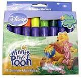 Disney Winnie the Pooh Jumbo Markers 8 Pack