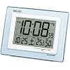 SEIKO CLOCK (セイコークロック) 目覚し時計 デジタル 電波時計 快適度表示 SQ686L