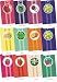 Multi Color Home Hanging Car Air Freshener Fruits Fragrance