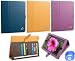 New iPad / ipad 4G / iPad 3 Deluxe Portfolio Case with Built-in Stand and Typing Mode Function Fits 16GB 32GB 64GB Wi-Fi and Wi-Fi + 3G Color Tan + Tablet Stylus + Includes EnvyDeal Velcro Cable Tie