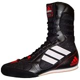 Adidas Tygun Boxing Boots Shoes Black White Poppy Size 7.5