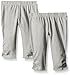 The Children's Place Girls' Leggings 3/4 Pant, Heather Grey 69474 (Pack of 2), 6-9 Months