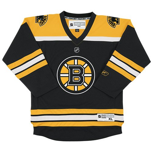 NHL Toddler Boston Bruins Team Color Replica Jersey - R54Hwbaa (Black, 2T-4T)