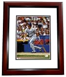 Juan Gonzalez Autographed/Hand Signed Texas Rangers 8x10 Photo MAHOGANY CUSTOM FRAME