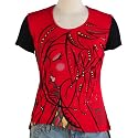Jessie G. Women's Printed Scoop Neck Tee