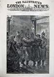 1880 Arrest Suspected Nihilist St Petersburg Russia Art