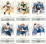 2007 Donruss Threads Football Series 150 Card Complete Mint Basic Set. Loaded with Stars Including Reggie Bush, Vince Young, Ben Roethlisberger, Michael Vick, Brian Urlacher, Brett Favre, Marvin Harrison, Carson Palmer, Edgerrin James, Peyton Manning, Randy Moss, Tom Brady, Donovan Mcnabb, Matt Leinart, LaDainian Tomlinson and Many Others!