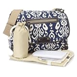 OiOi Baby Ikat Messenger Bag, Blue