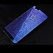 Bingol iPhone 6 3D Diamond Screen Protector,Front & Back Colored Tempered Glass Screen Protector for iPhone6 4.7 inch (Blue)