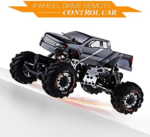 High Speed mini RC Toy Car 1:24 HBX 2098B 4 Wheel Drive Remote Control Car 2.4G Metal Structure Absorption Best Gift for Kids