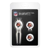 Cincinnati Bengals Cool Tool Cap Clip and Ball Marker Clamshell Pack