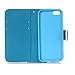 iPhone 5S Case,iPhone 5S Wallet Case,5S Case,CASELAND PU Leather Flip Wallet Case for iPhone 5 5S SE [Flower]