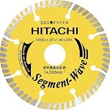 日立 ダイヤモンドホイール 105mm 波型セグメントタイプ 3779106 324618