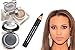 Complete Smokey Eye Kit - Alexis Vogel Sexy Eye Candy Kit - Contains Pudgy Eyeliner Pencil, Velvet Eyeshadow, and Glow Dust Highlighter Powder - Long Lasting, High Pigment Colors