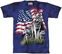 Wolf Flag The Mountain Tee Shirt