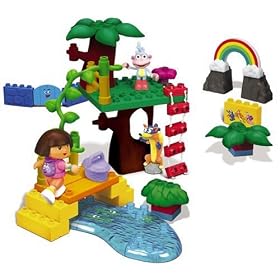 Click here to buy Mega Bloks Dora's Rainbow Rocks Adventure by Mega Bloks.