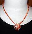 Spiney Oyster Shell Necklace