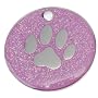 Just Pets Quality Enamel Pink Glitter Dog Tag, Dog&hellip by Just Pets