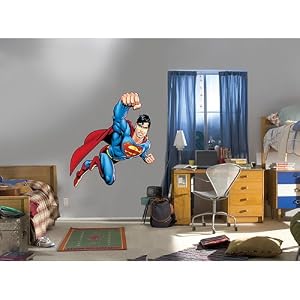 Fathead Superman Wall Décor - 70Lx50W"