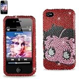 Diamond Protector Cover IPHONE 4G B21 RED