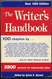 The Writer's Handbook 1989:  Sylvia K. Burack