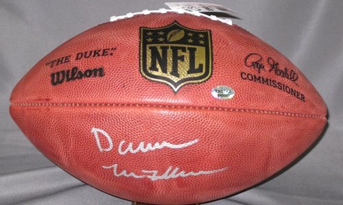 Darren McFadden Oakland Raiders NFL Hand Signed Official Football