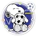 Peanuts Snoopy Mouse Pad : Soccer Player Mousepad